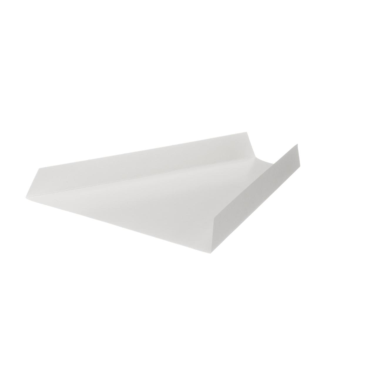White Pizza Slice Tray
