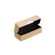 500ml Kraft/Black OneBox with PP Window (PO Lined)