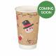 16oz Double Wall Hot Cup (Aqueous Lined)