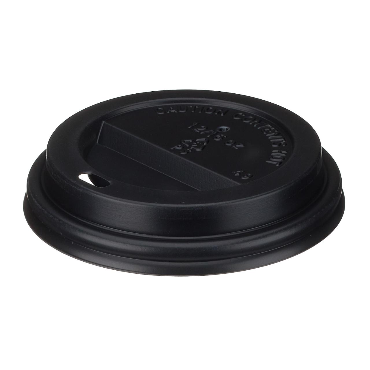 12/16oz Lid (Black) PS