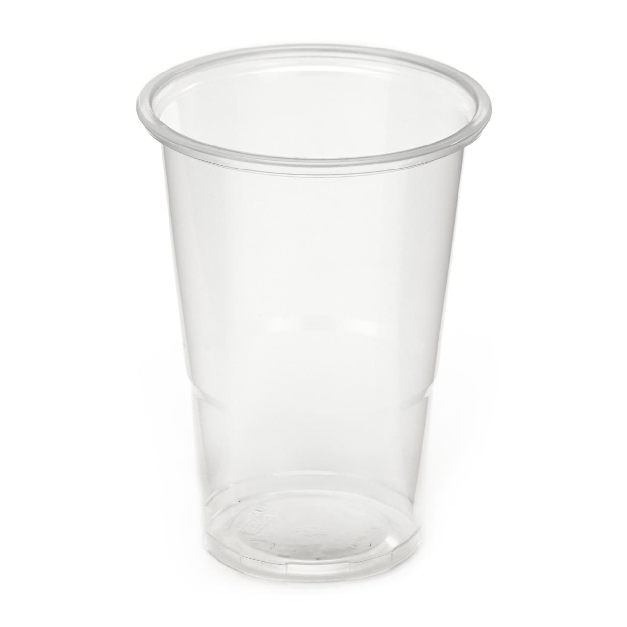 Half Pint to Rim (284ml) Clear PP Tumbler 