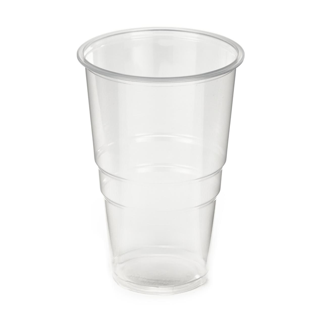 Pint to Rim (568ml) Clear PP Tumbler 