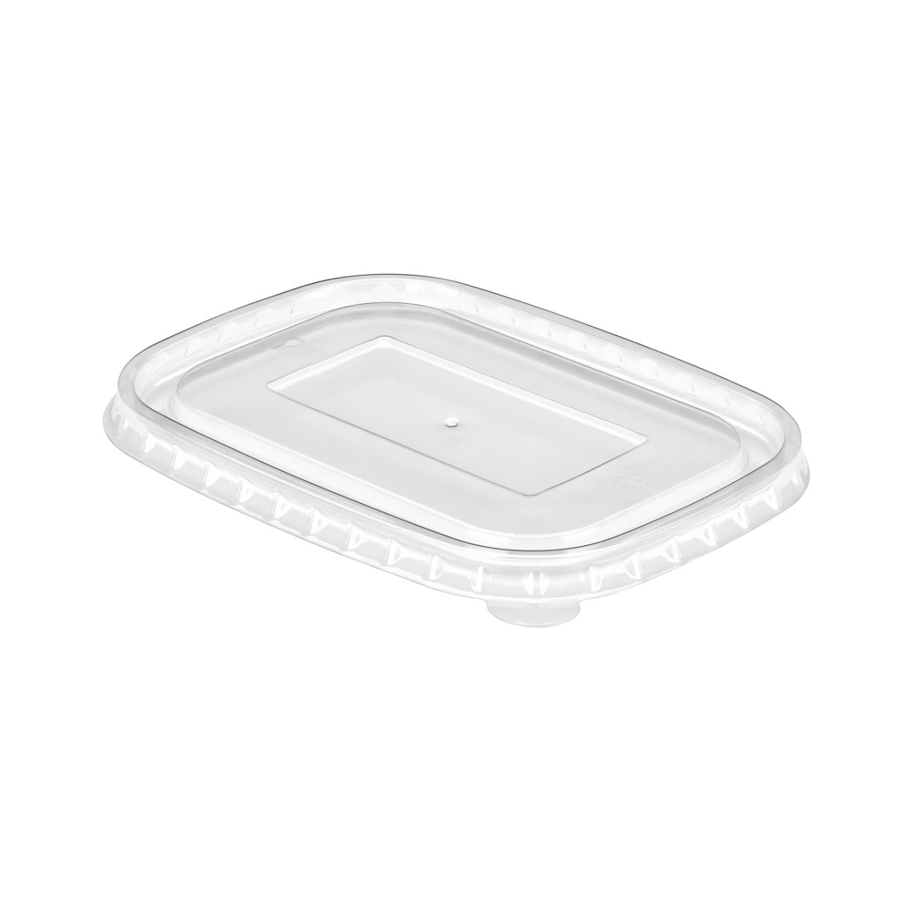 500/750/1000ml Clear PET Rectangular Deli Bowl Lid