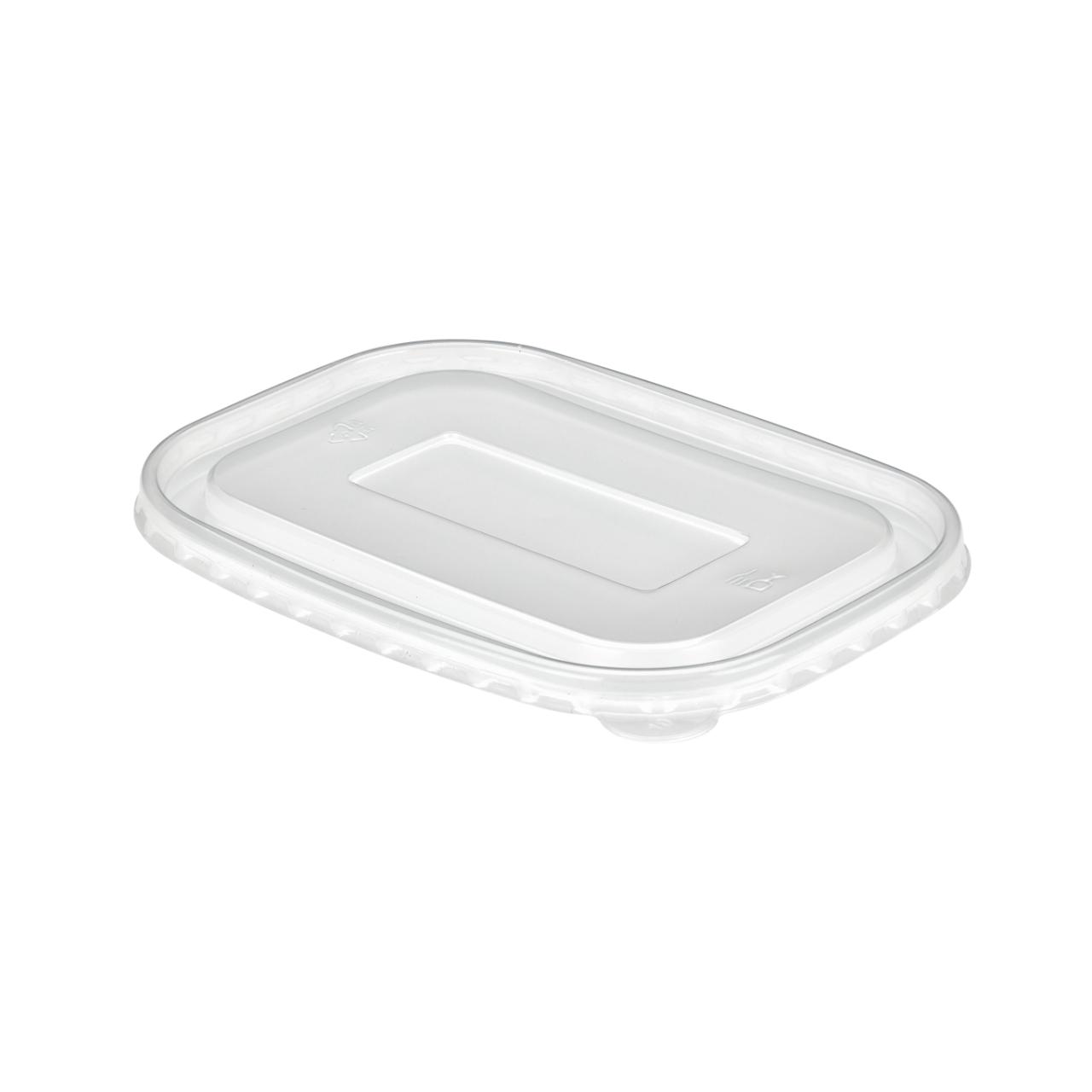 500/750/1000ml Clear PP Rectangular Deli Bowl Lid