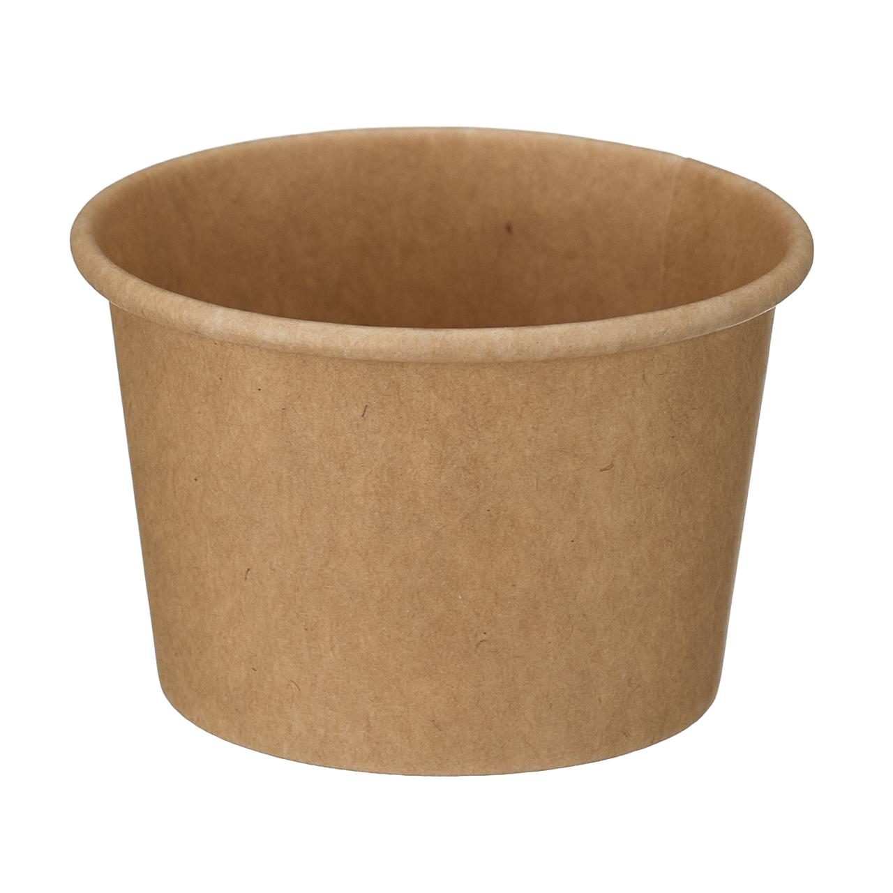 2oz Kraft Paper Portion Pot (PE Lined)