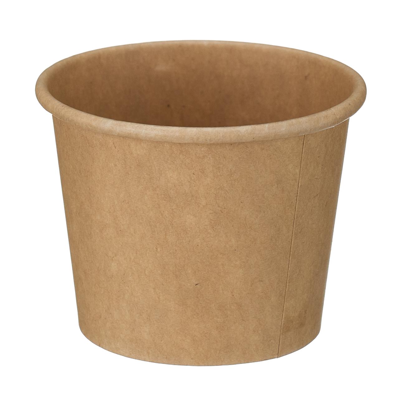 3oz Kraft Paper Portion Pot (PE Lined)