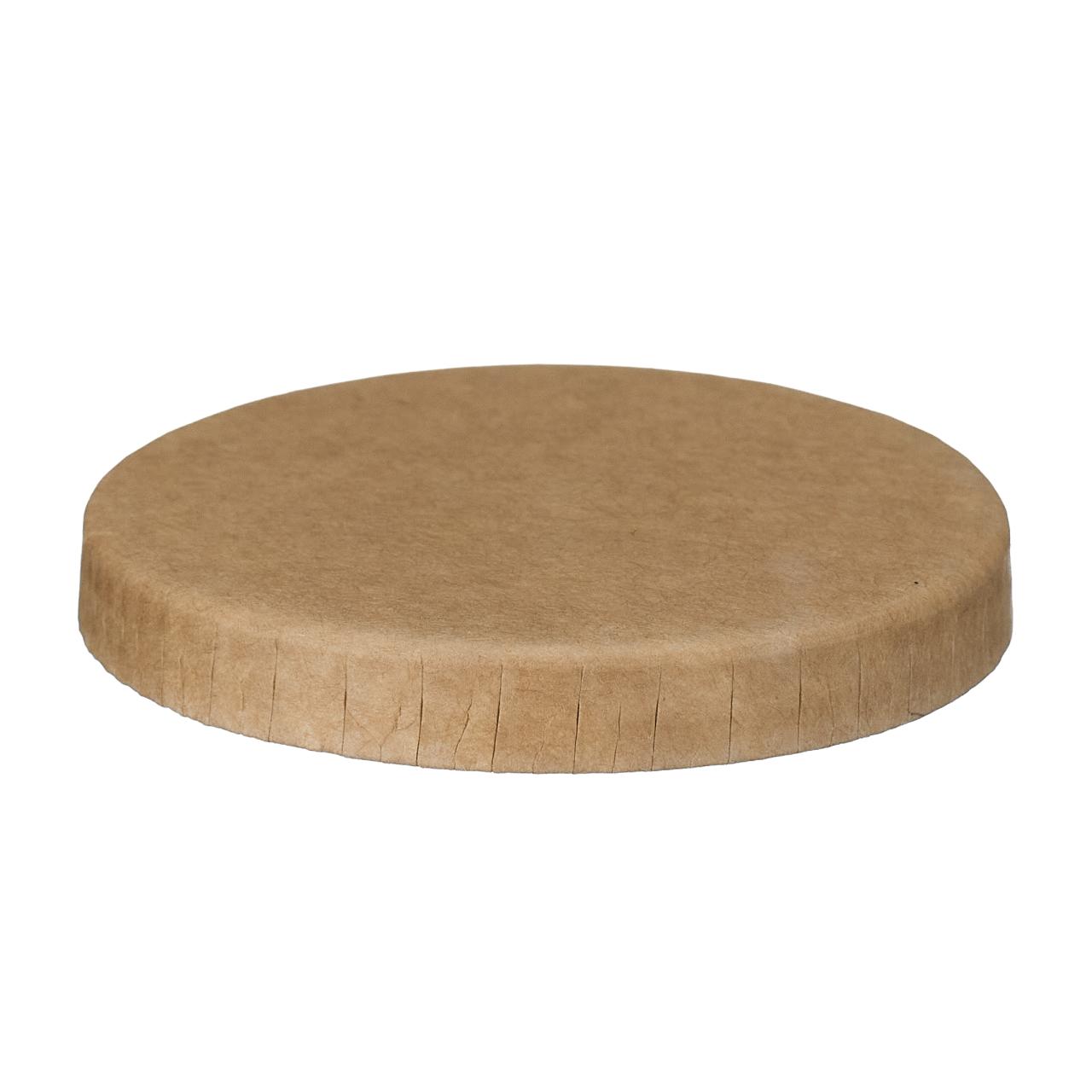 2/3/4oz Kraft Paper Portion Pot Lid (PE Lined)