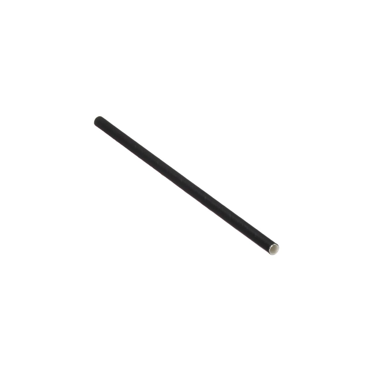 Black Paper Cocktail Stirrer Straw