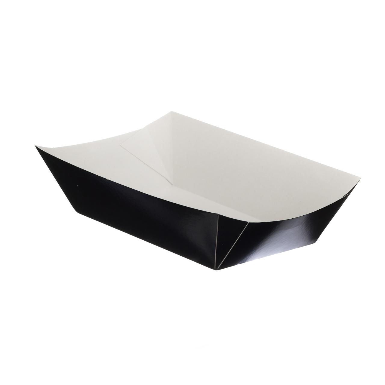 Large Black Folded Board Tray