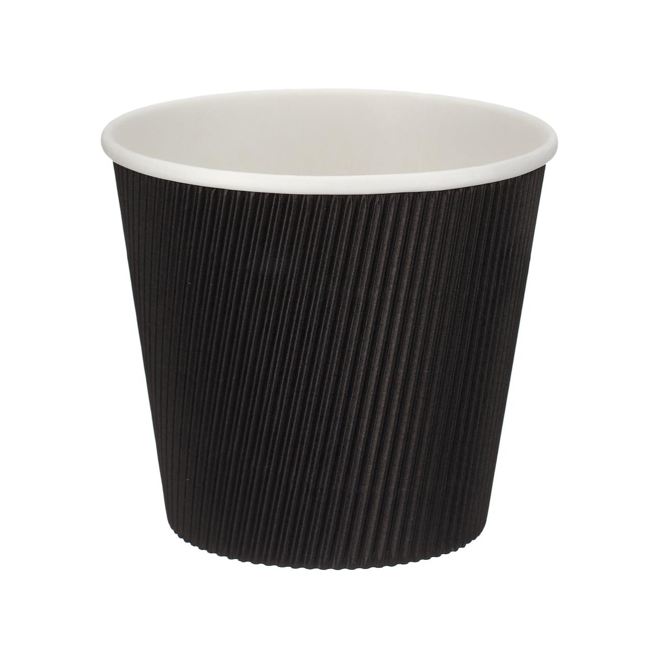 19oz Black Ripple Soup Pot (PE Lined)