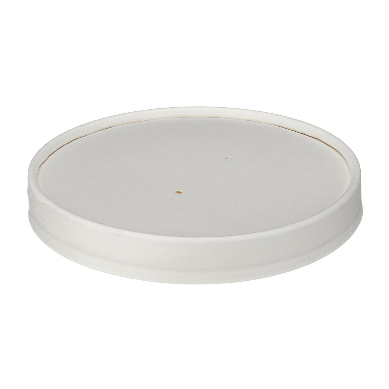 26/32oz White Soup Pot Lid (PP Lined)