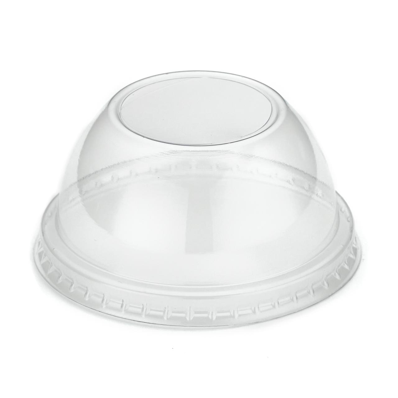 4oz Clear rPET Domed Ice Cream Pot Lid