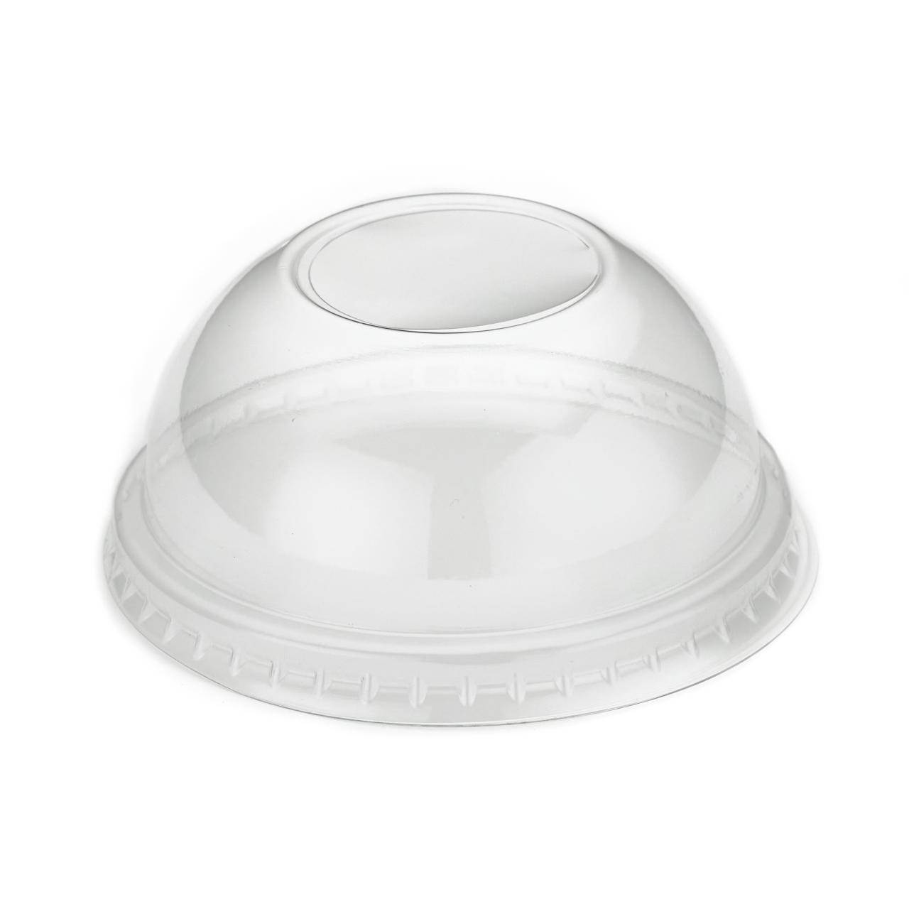 6oz Clear rPET Domed Ice Cream Pot Lid