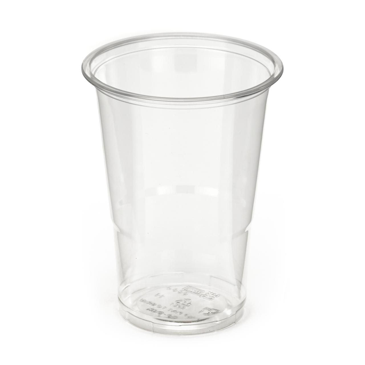 Half Pint To Rim (284ml) Clear rPET Tumbler